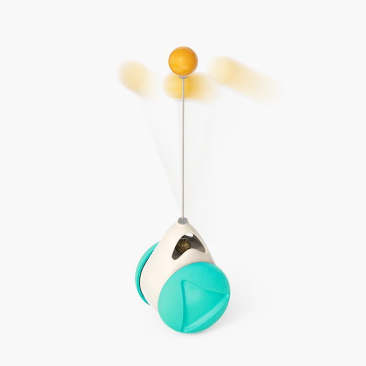 Cat Rotating Windmill Toy – Multi-Function Suction Cat Toy