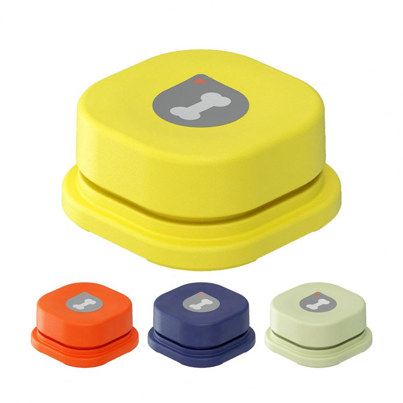 Groom Glory4-Color Dog Talking Button – Recordable Communication Toy for Pets