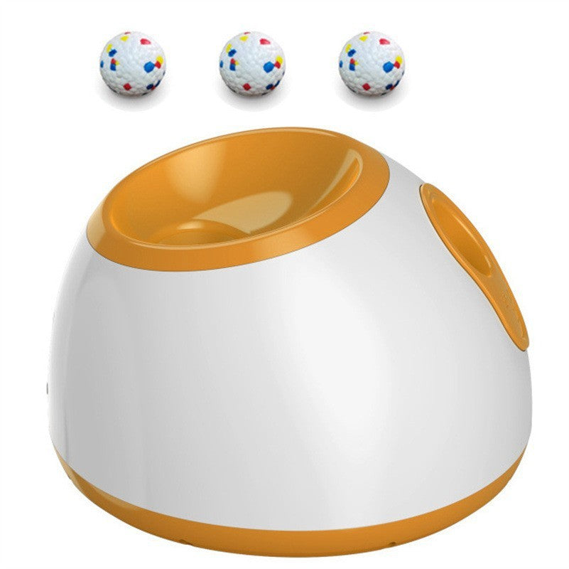 Groom Glory Automatic Dog Ball Launcher – Tennis Throwing Machine with 3 Balls