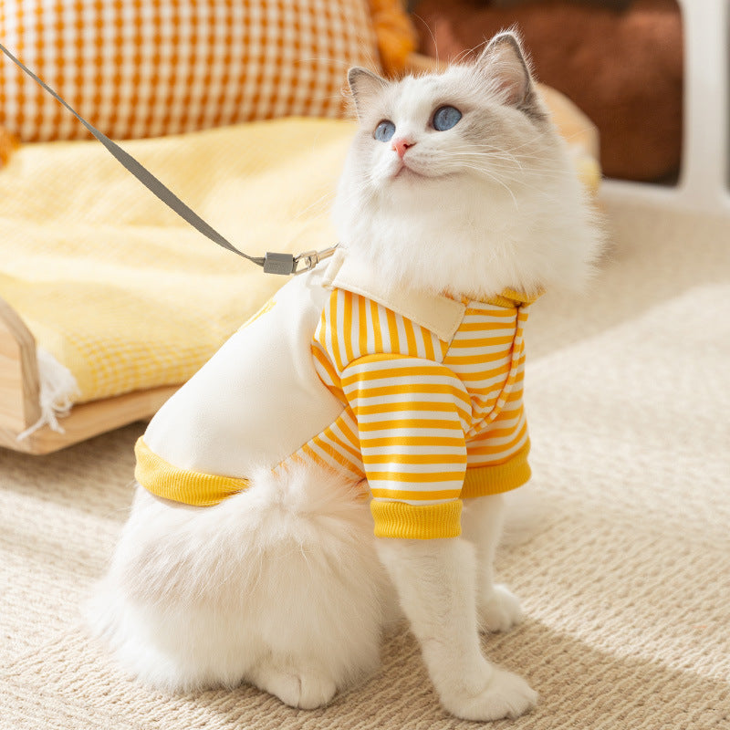 Groom Glory Autumn Cartoon Dog Sweater - Lightweight & Stylish Pet Clothes