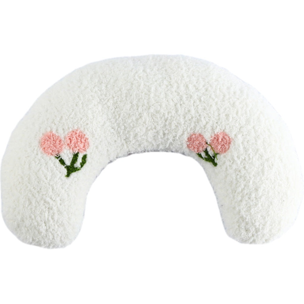 Groom Glory Cat U-Shaped Sleep Pillow – Soft Neck Support for Small Pets