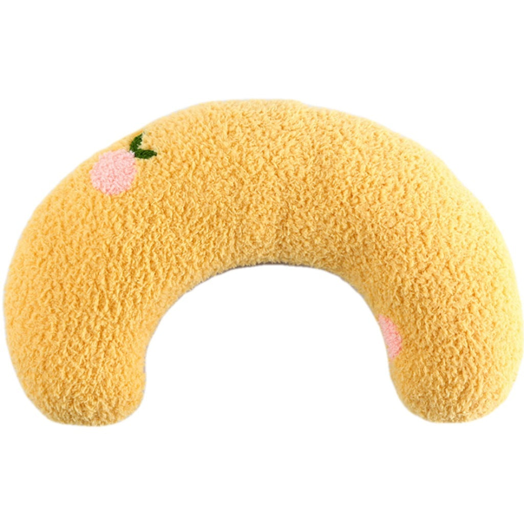 Groom Glory Cat U-Shaped Sleep Pillow – Soft Neck Support for Small Pets