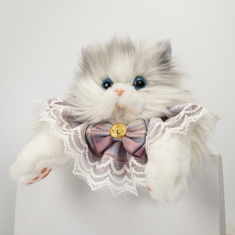 Groom Glory Cute Ragdoll Plush Backpack – Lightweight Toy-Inspired Bag