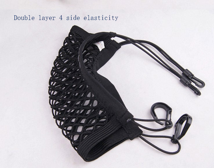 Groom Glory Elastic Car Pet Barrier Net – Dog Safety Travel Mesh Divider