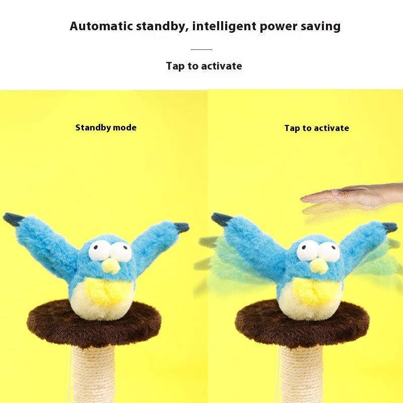 Groom Glory Electric Flapping Plush Pet Toy – Interactive Sound Coati Toy