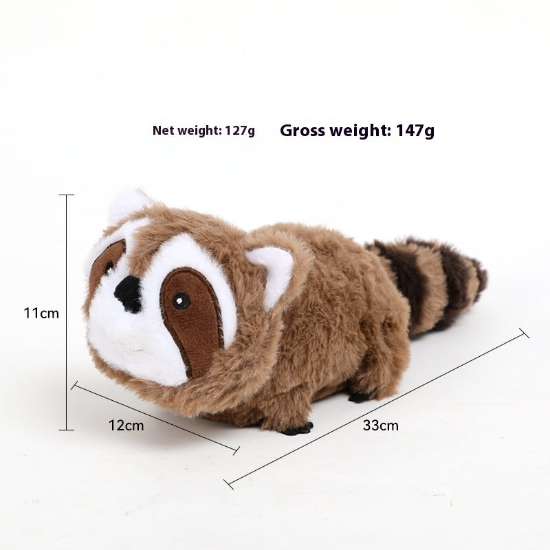 Groom Glory Electric Flapping Plush Pet Toy – Interactive Sound Coati Toy