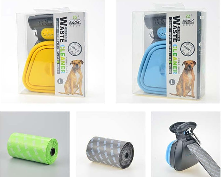 Groom Glory Foldable Dog Pooper Scooper – Clean-Up Made Easy