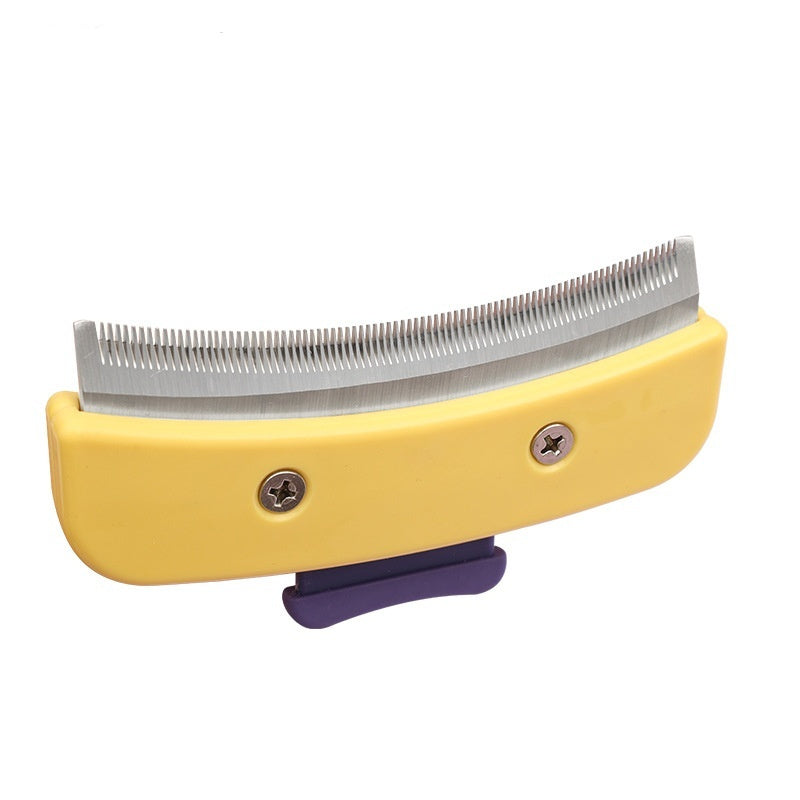 Groom Glory Golden Retriever Hair Removal Comb - Stainless Steel Tool