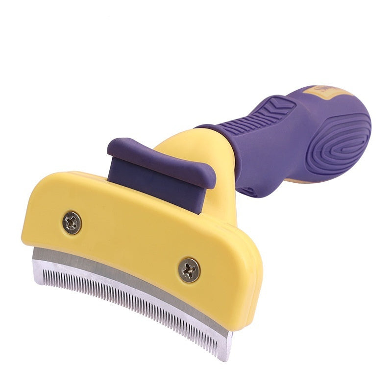 Groom Glory Golden Retriever Hair Removal Comb - Stainless Steel Tool