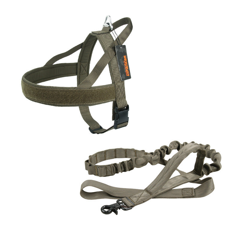 Groom Glory Heavy-Duty Dog Harness – No-Pull Chest Strap for Large Dogs