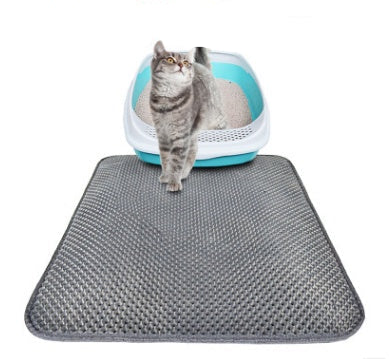 Groom Glory Honeycomb Cat Litter Mat - Waterproof Double-Layer Trap Pad