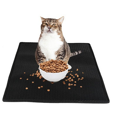 Groom Glory Honeycomb Cat Litter Mat - Waterproof Double-Layer Trap Pad