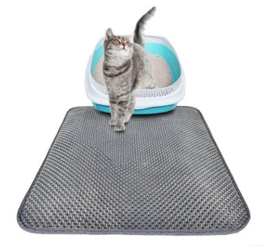 Groom Glory Honeycomb Cat Litter Mat - Waterproof Double-Layer Trap Pad