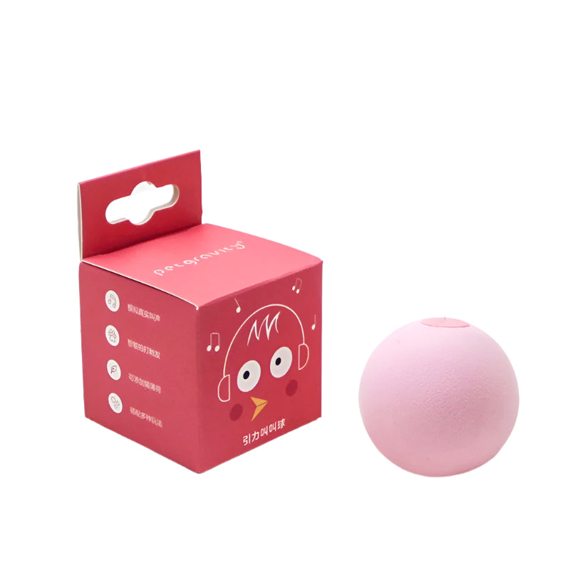 Groom Glory Interactive Cat Toy Ball – Catnip Sound Ball for Playful Cats