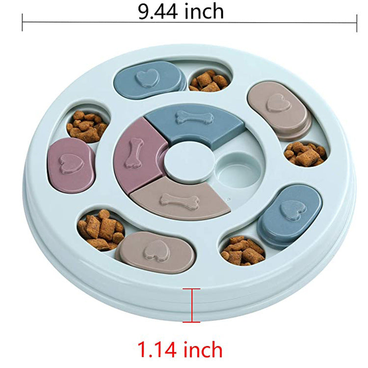 Groom Glory Interactive Dog Puzzle Feeding Bowl