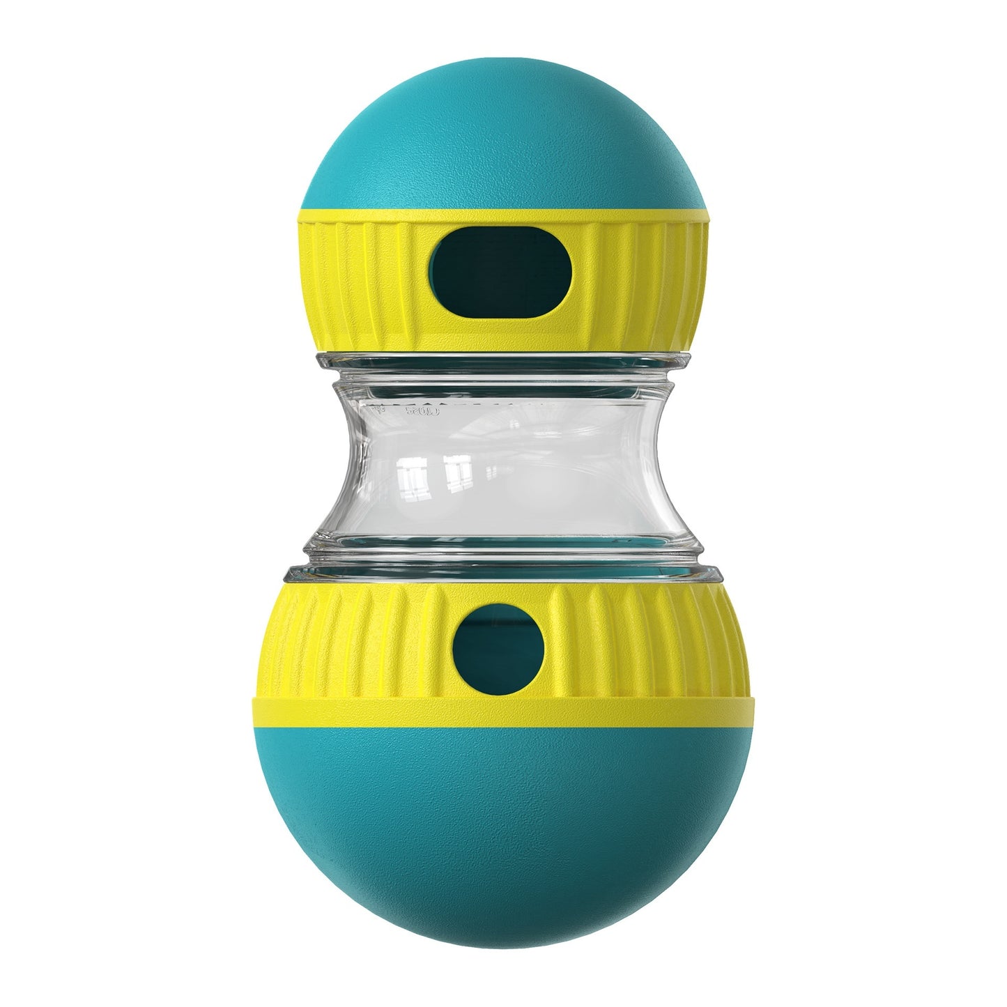 Groom Glory Interactive Dog Puzzle Toy – Food Dispensing Tumbler Ball