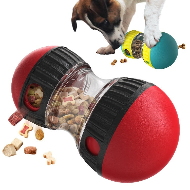 Groom Glory Interactive Dog Puzzle Toy – Food Dispensing Tumbler Ball
