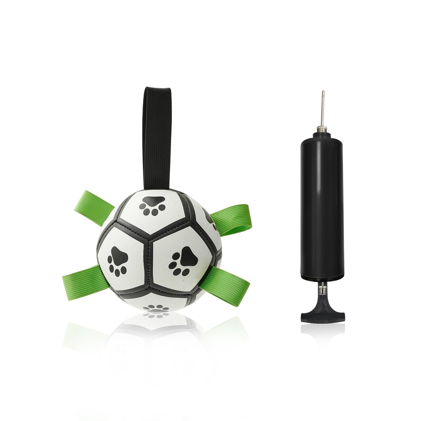 Groom Glory Interactive Dog Soccer Ball – Inflatable Training Toy for Large Dogs