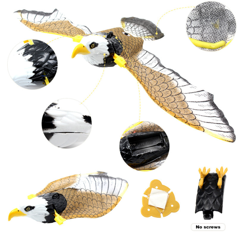 Groom Glory Interactive Hanging Bird Toy for Cats