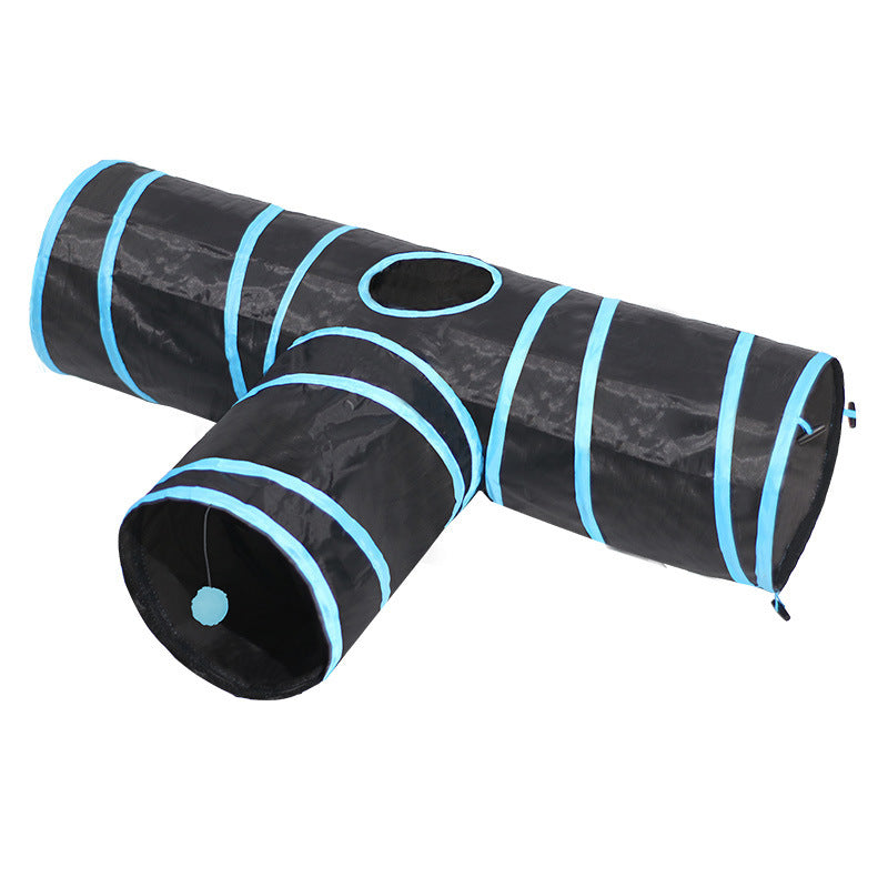 Groom Glory New Foldable Cat Tunnel & Toy Set – Pet Climbing Path for Indoor Play & Comfort
