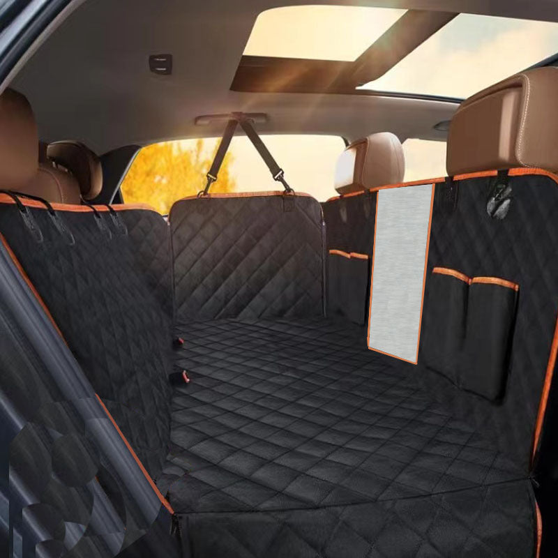 Groom Glory Oxford Cloth Car Pet Mat – Rear Seat Protector for Dogs