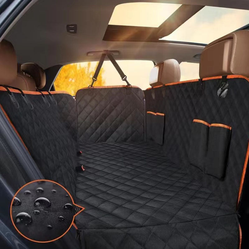 Groom Glory Oxford Cloth Car Pet Mat – Rear Seat Protector for Dogs