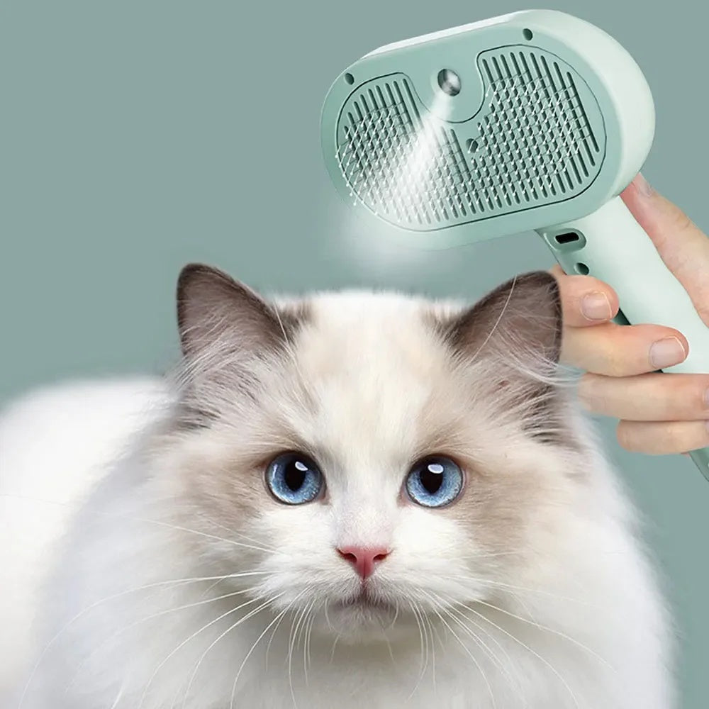 Groom Glory Pet Hair Remover Comb - Grooming and Humidifier Tool