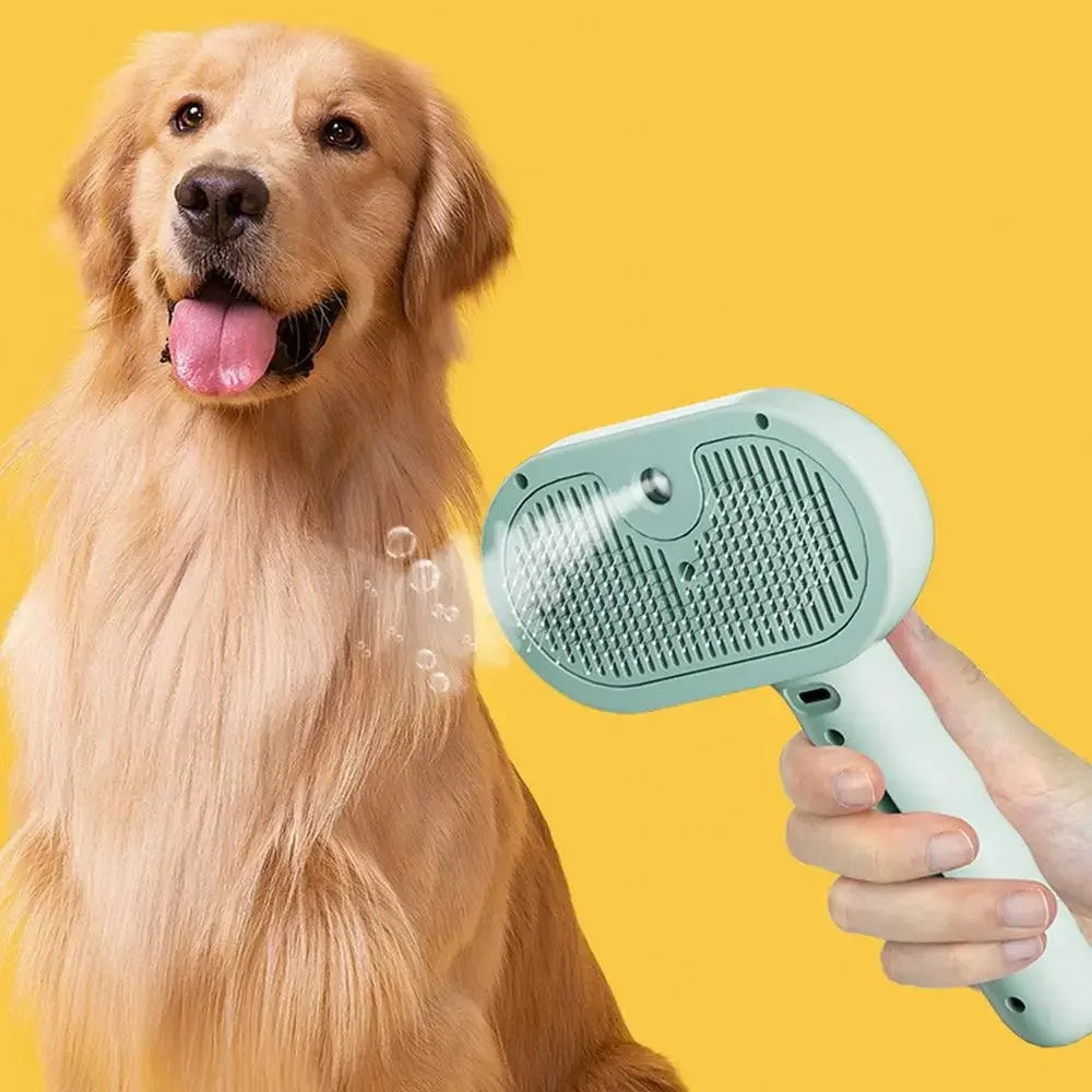 Groom Glory Pet Hair Remover Comb - Grooming and Humidifier Tool