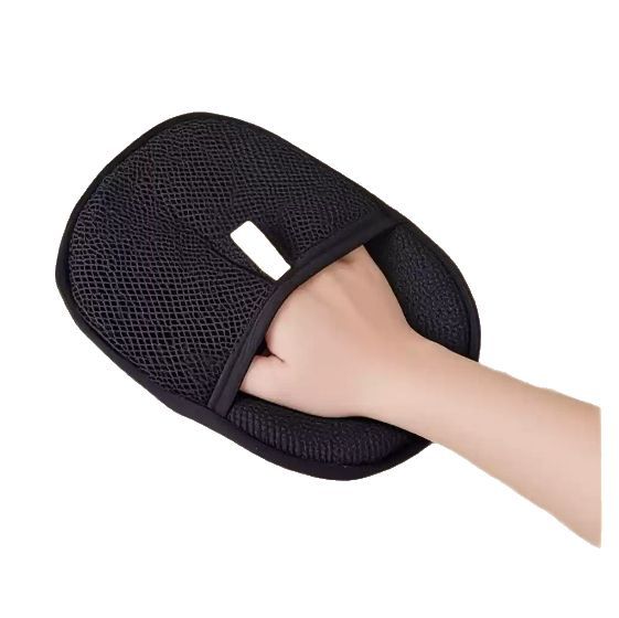 Groom Glory Pet Hair Remover Grooming Glove - Soft Silicone Mitt