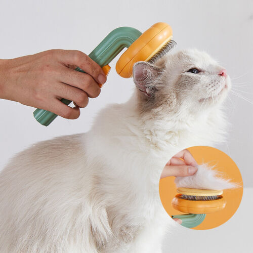 Groom Glory Pet Pumpkin Grooming Brush for Dogs & Cats