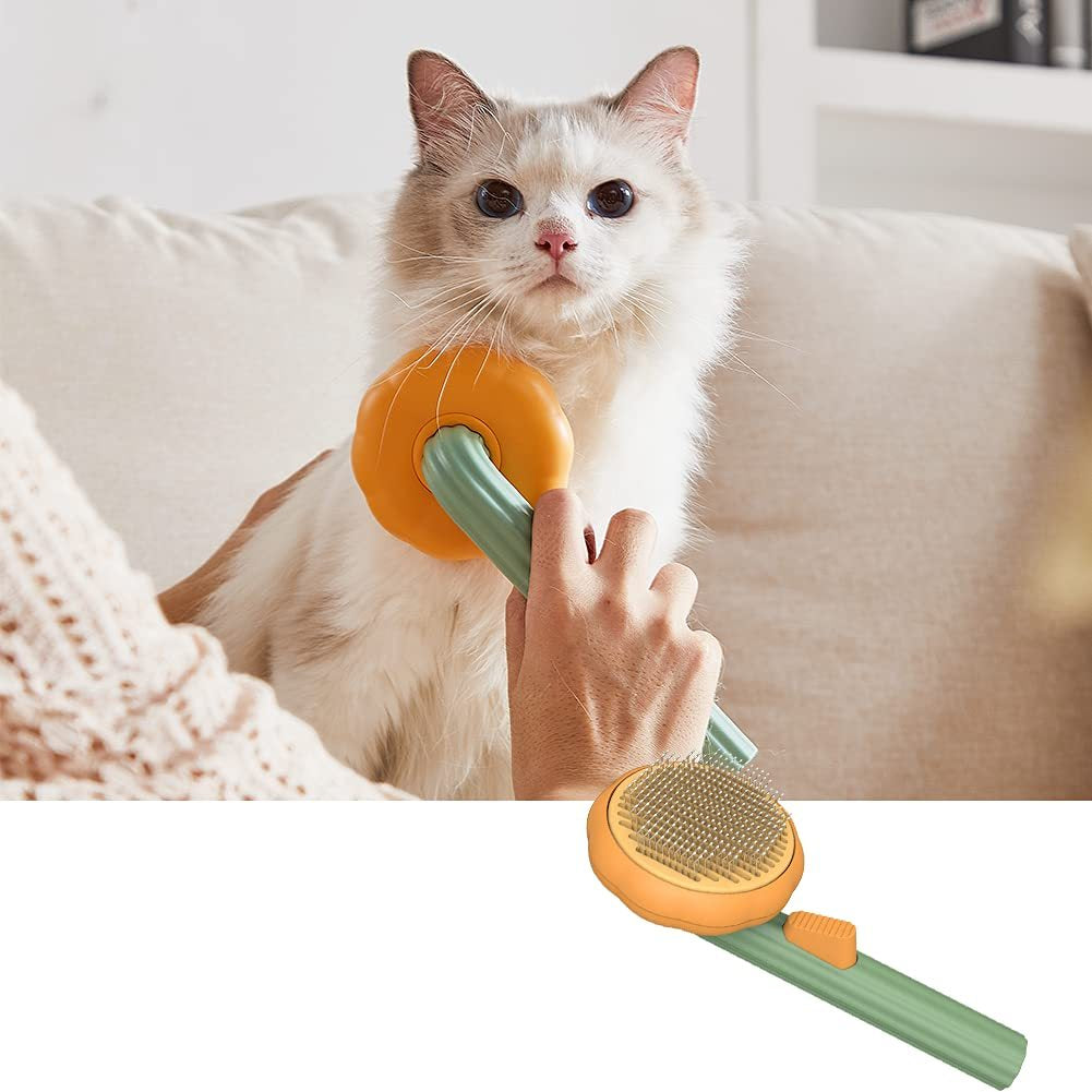 Groom Glory Pet Pumpkin Grooming Brush for Dogs & Cats