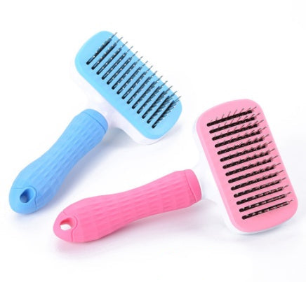 Groom Glory Pet Self-Cleaning Grooming Comb - Easy Deshedding Brush