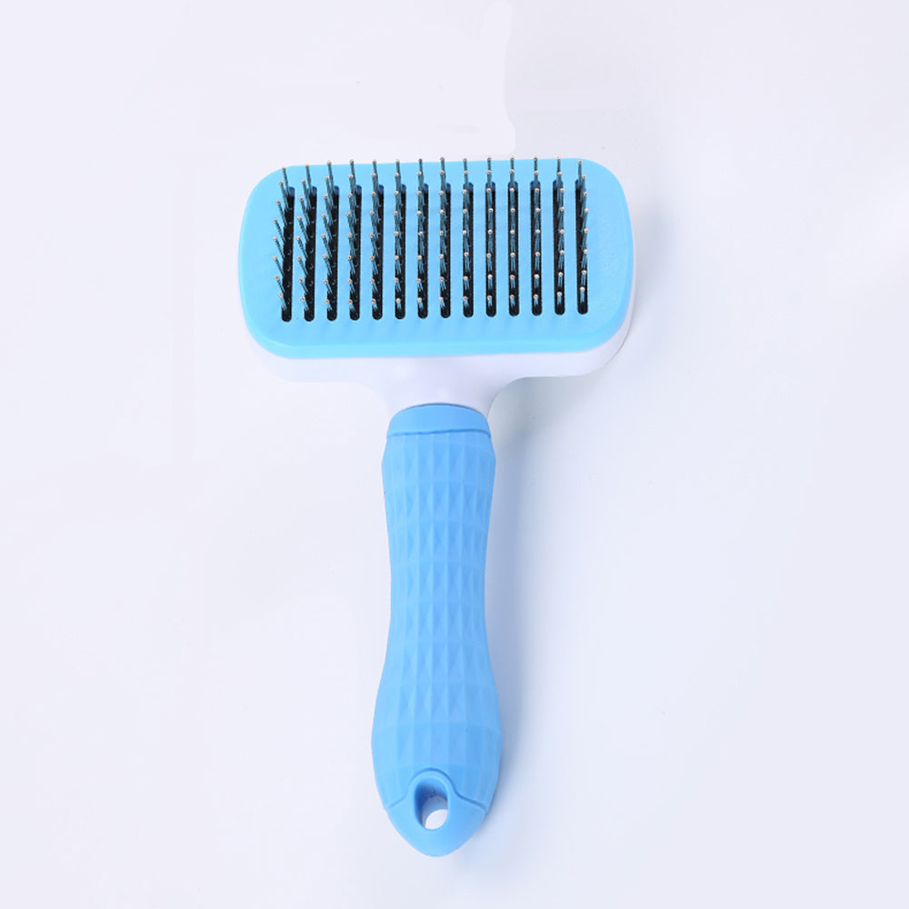 Groom Glory Pet Self-Cleaning Grooming Comb - Easy Deshedding Brush