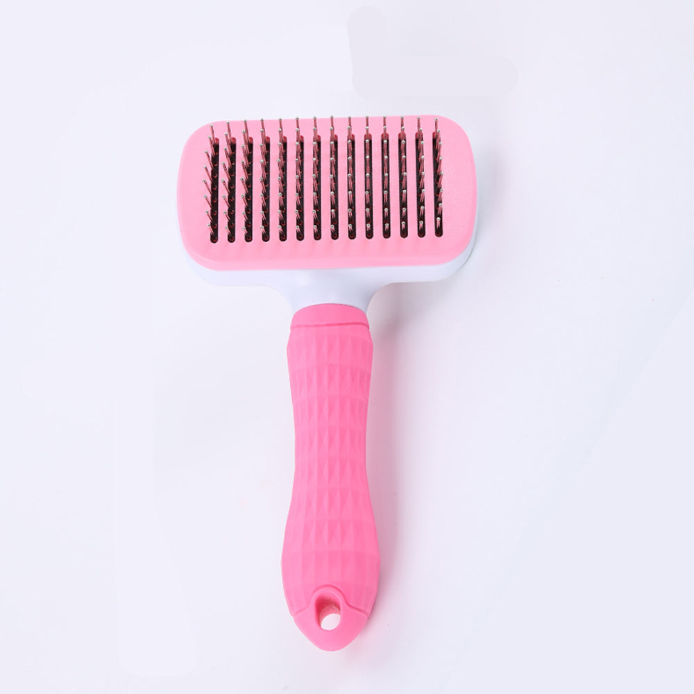 Groom Glory Pet Self-Cleaning Grooming Comb - Easy Deshedding Brush