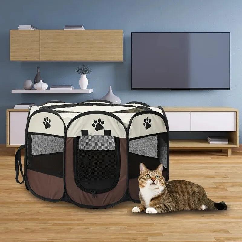 Groom Glory Portable Foldable Pet Tent - Waterproof & Breathable