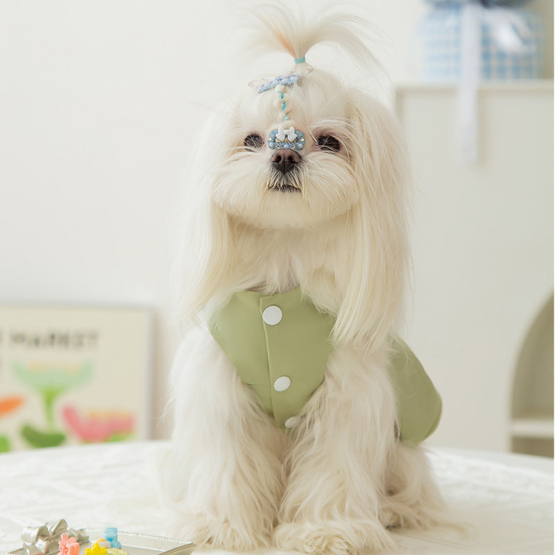 Princess Style Dog Skirt - Thin & Breathable Satin Dress