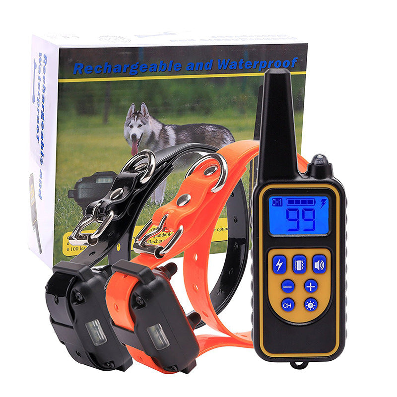 Groom Glory Remote Control Dog Training Collar
