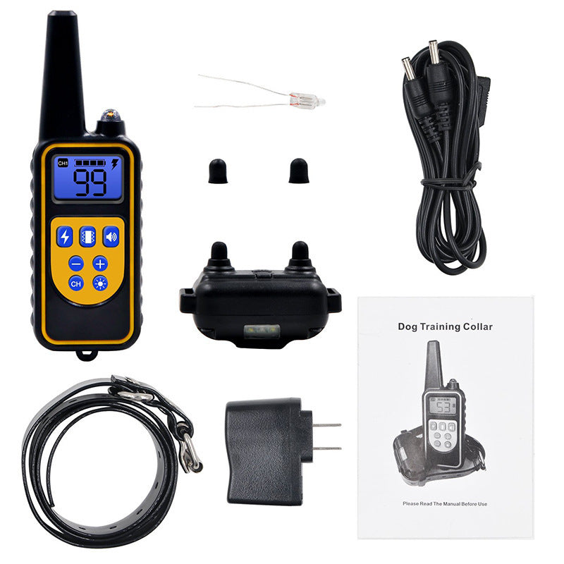 Groom Glory Remote Control Dog Training Collar