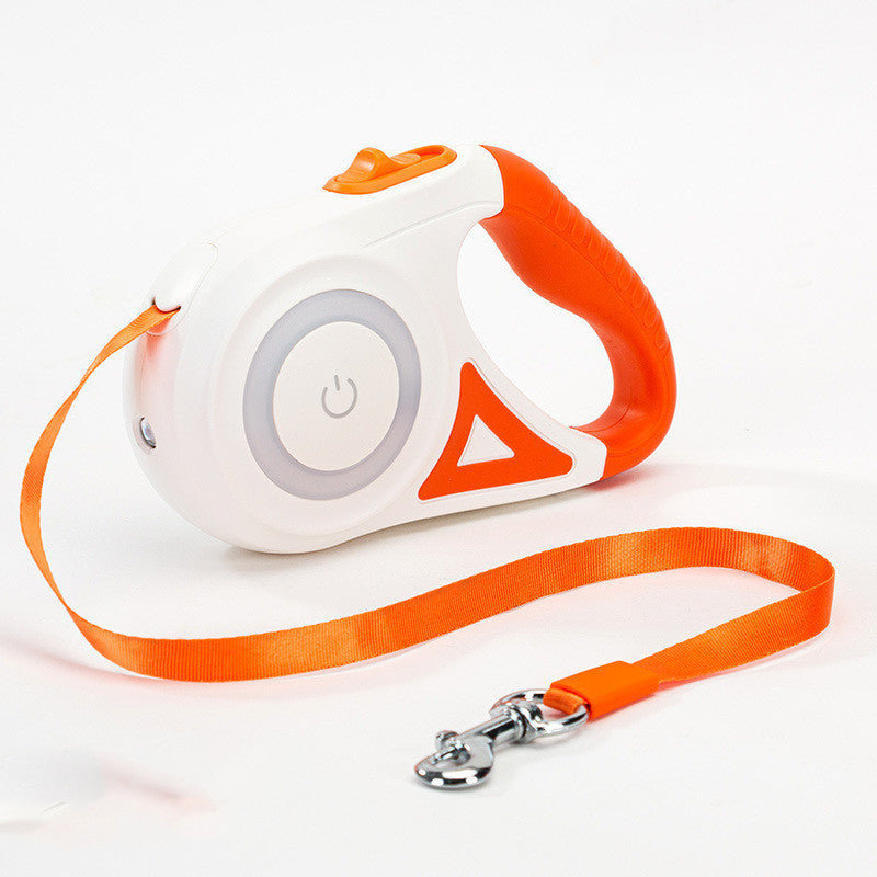 Groom Glory Retractable Dog Leash Collar - Smooth Telescopic