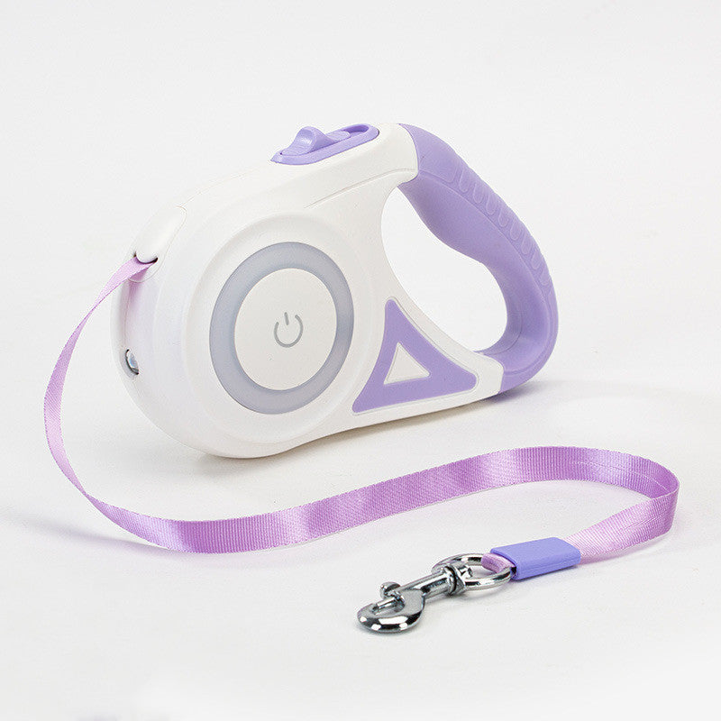 Groom Glory Retractable Dog Leash Collar - Smooth Telescopic