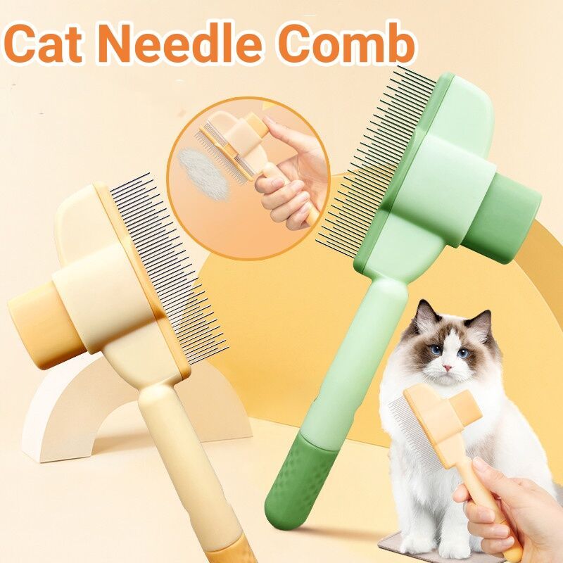 Groom Glory Self-Cleaning Pet Comb for Dogs & Cats