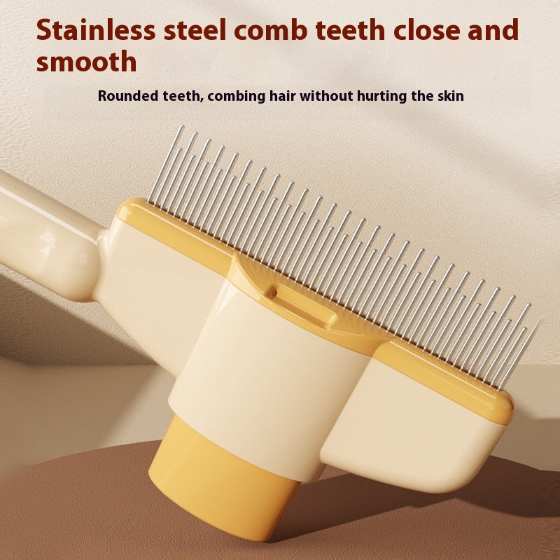 Groom Glory Self-Cleaning Pet Comb for Dogs & Cats