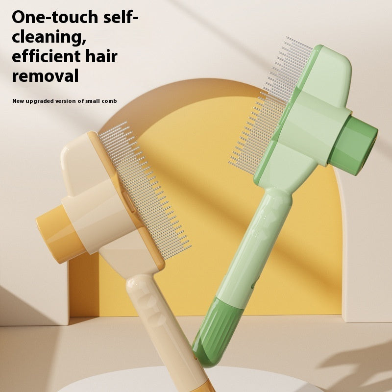 Groom Glory Self-Cleaning Pet Comb for Dogs & Cats