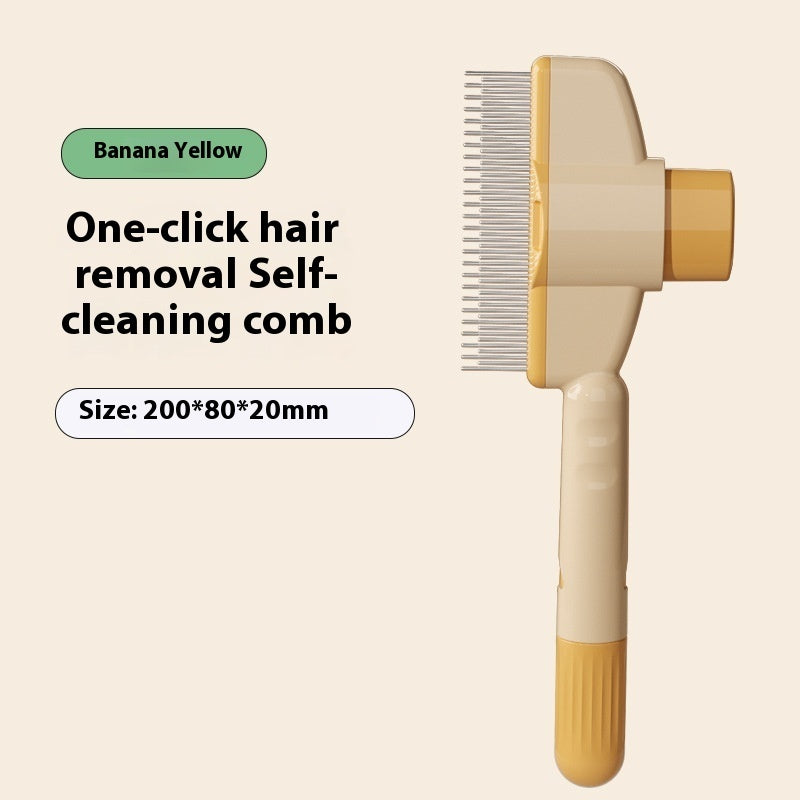 Groom Glory Self-Cleaning Pet Comb for Dogs & Cats