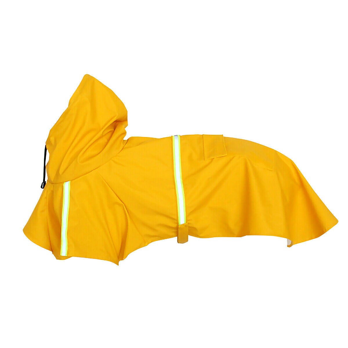 Groom Glory Waterproof Dog Raincoat with Reflective Stripe and Hood
