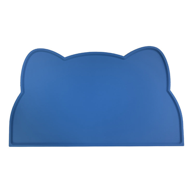 Groom Glory Waterproof Silicone Pet Feeding Mat – Non-Slip Food-Grade Placemat for Dogs & Cats
