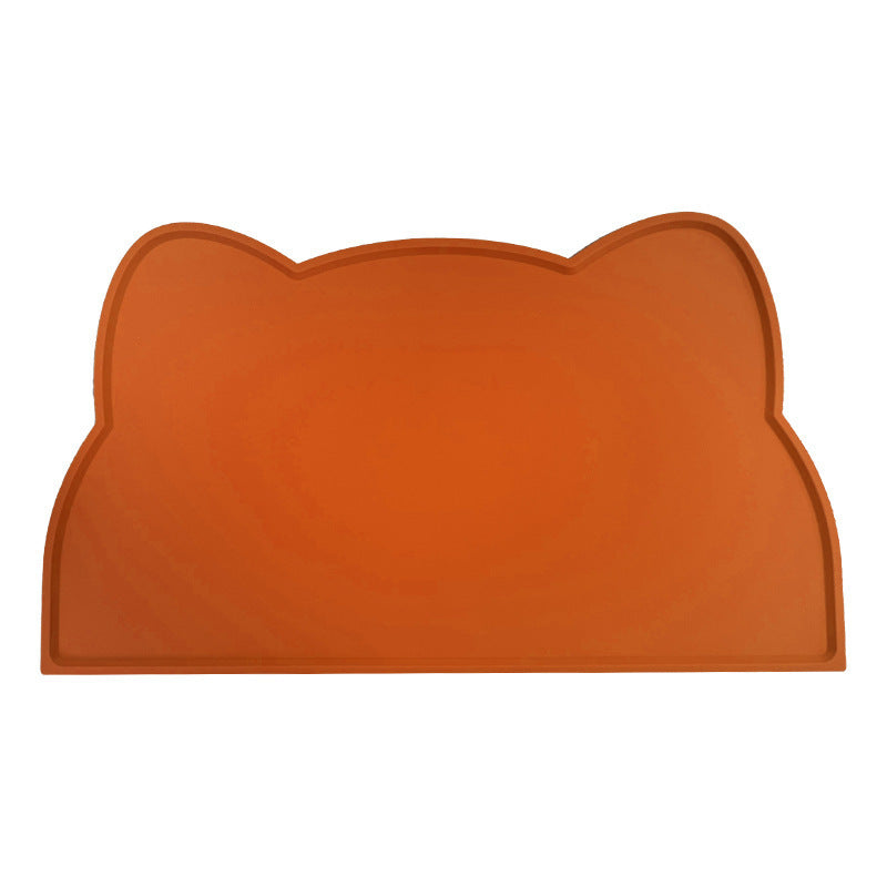 Groom Glory Waterproof Silicone Pet Feeding Mat – Non-Slip Food-Grade Placemat for Dogs & Cats