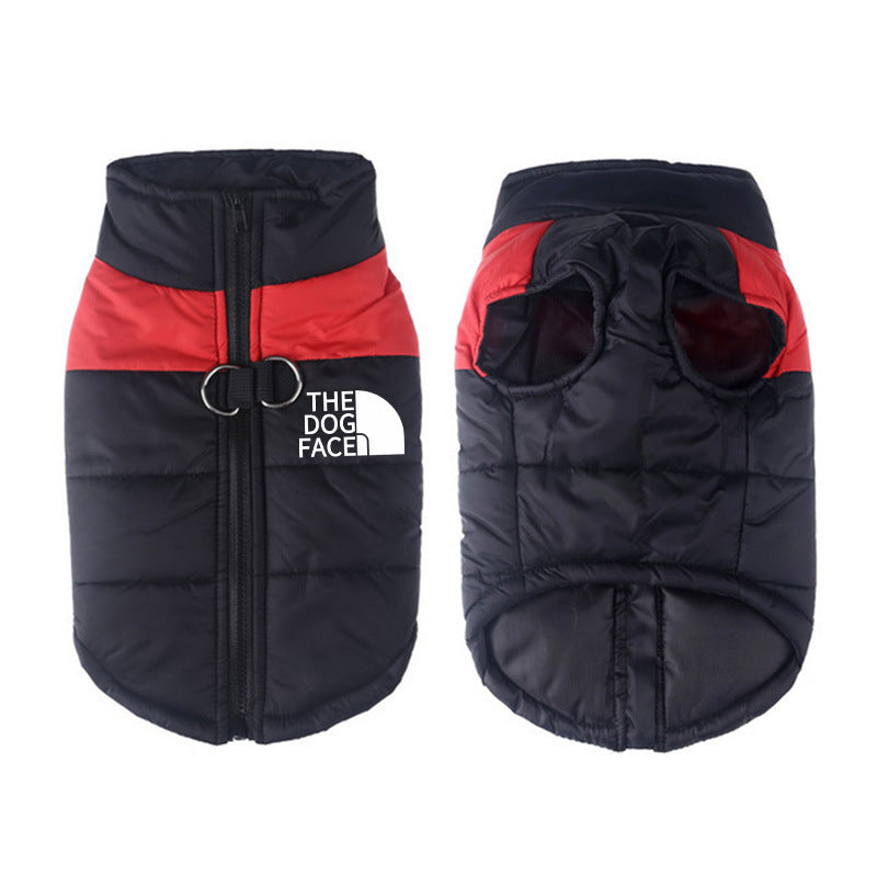 Groom Glory Waterproof Winter Dog Coat – Thermal Cotton Vest for Cold Weather Protection
