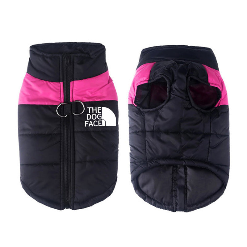 Groom Glory Waterproof Winter Dog Coat – Thermal Cotton Vest for Cold Weather Protection