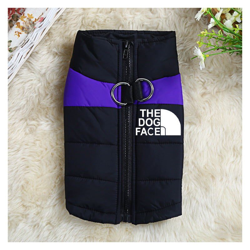 Groom Glory Waterproof Winter Dog Coat – Thermal Cotton Vest for Cold Weather Protection
